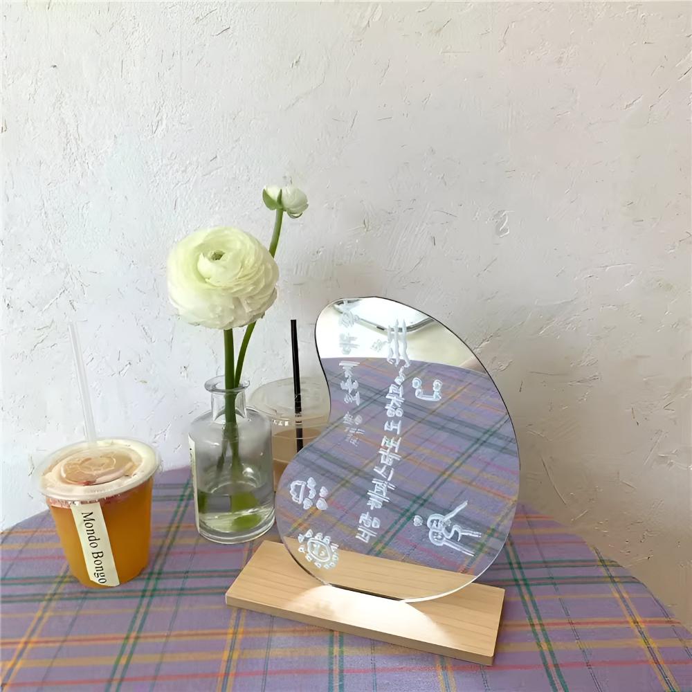 Adjustable Acrylic Makeup Mirror with Modern Design