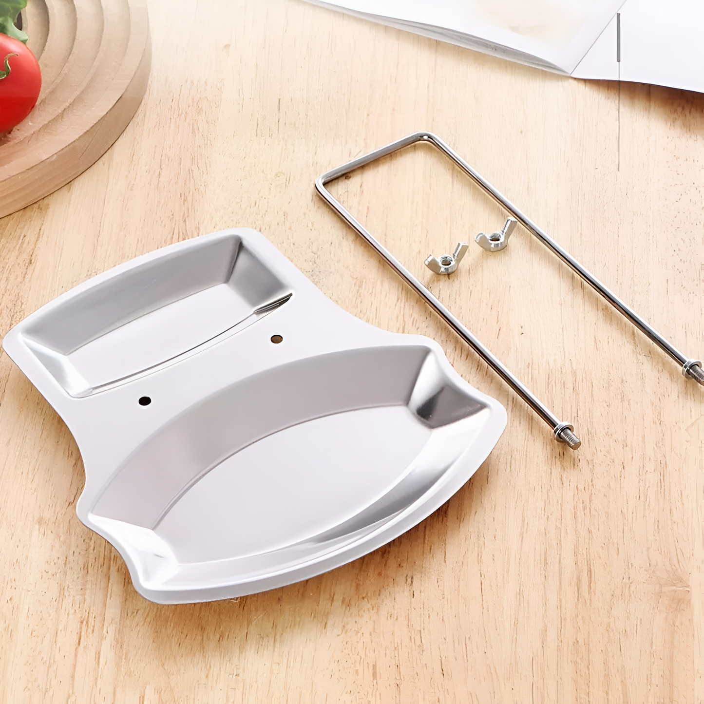 Stainless Steel Pot Lid Holder Rack