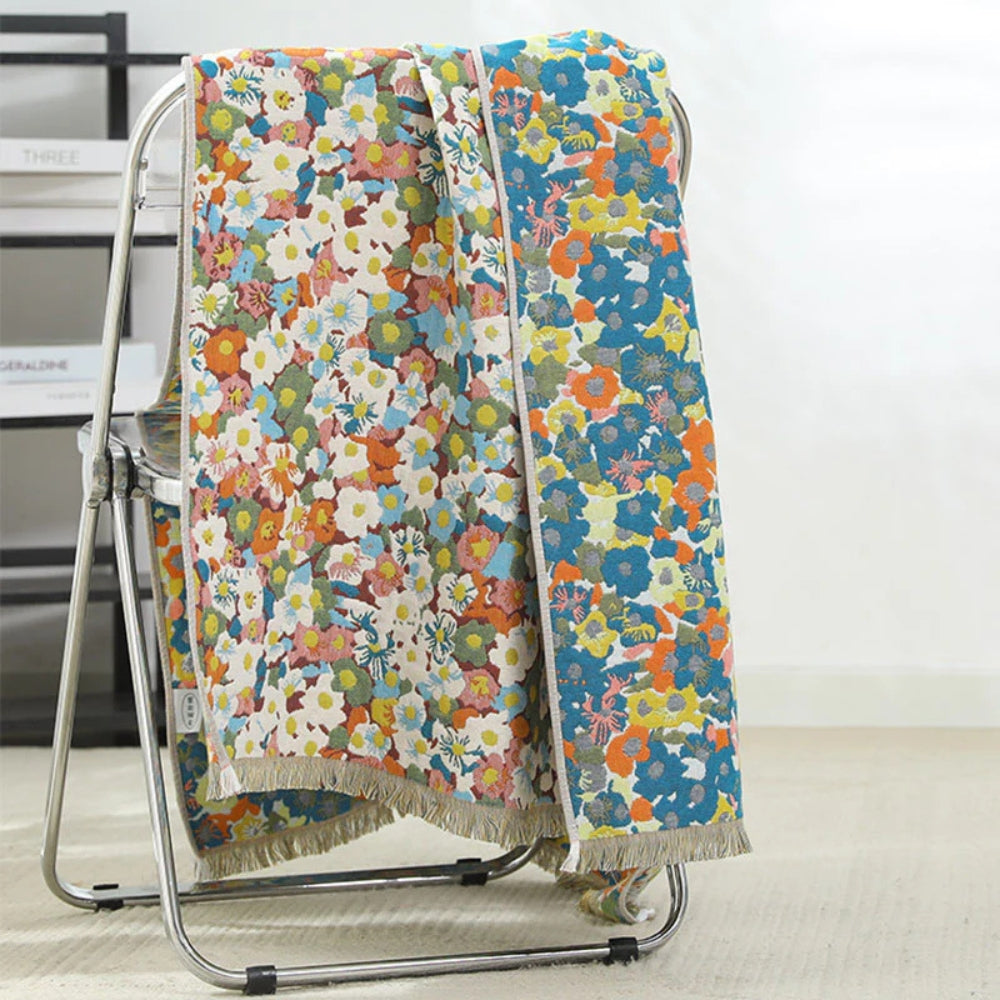 Reversible Cotton Bath Towel for Quick Drying
