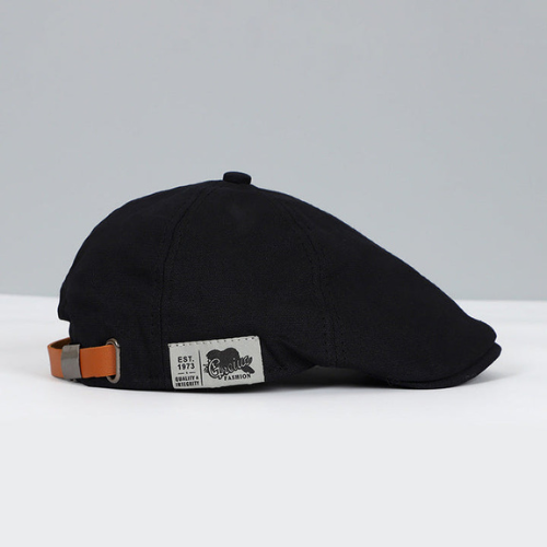 Men's Adjustable Classic Beret Hat for Casual and Formal Wear