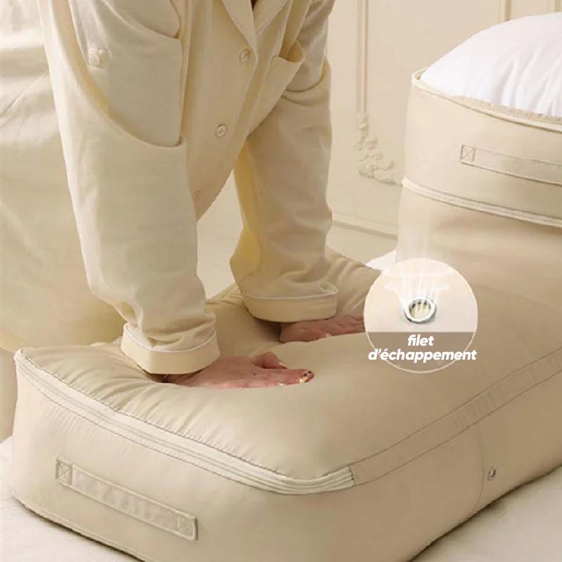 Premium Nylon Duvet Storage Bag - Space Saving Organizer
