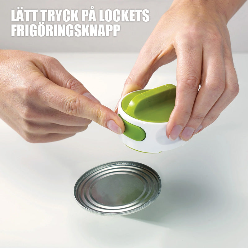 Stainless Steel Can Opener with Non-Slip Grip