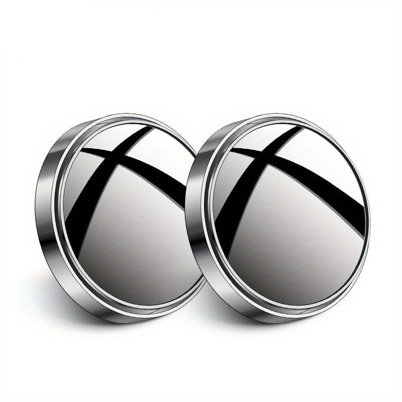 Wide-Angle Blind Spot Mirrors with 360° Adjustable Design