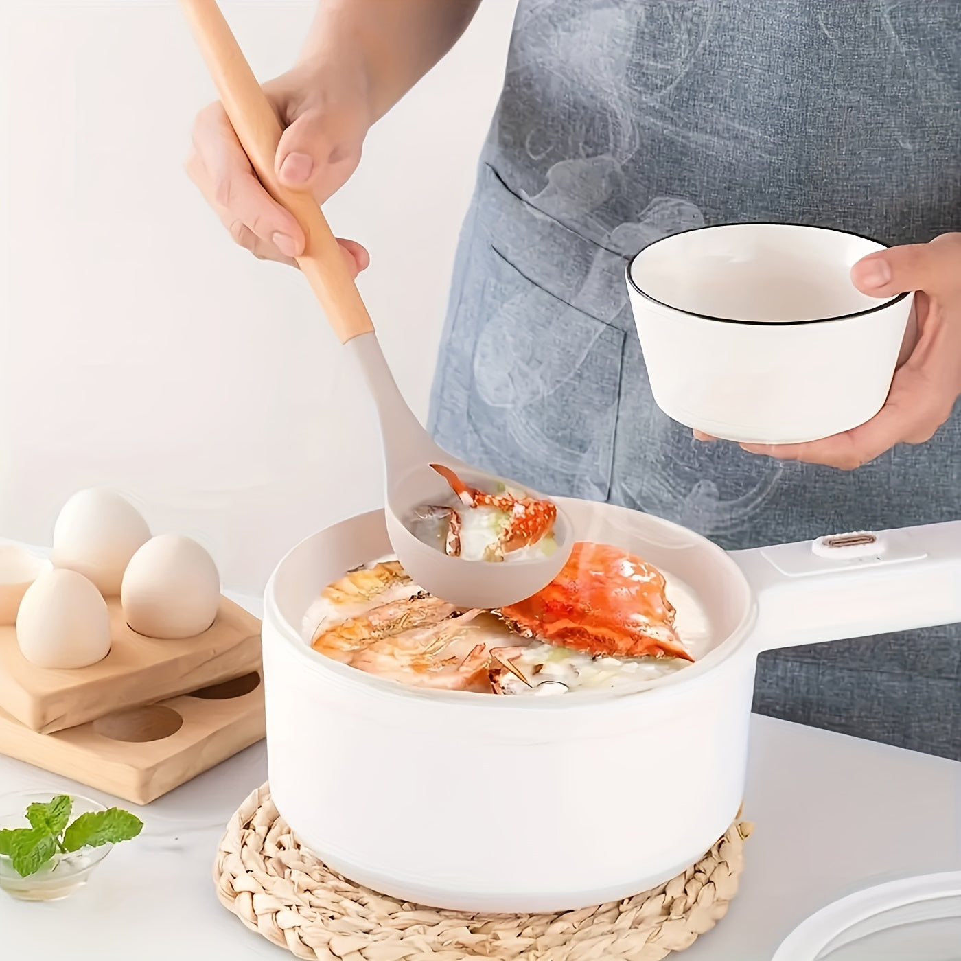 12-Piece Silicone and Wood Kitchen Utensil Set