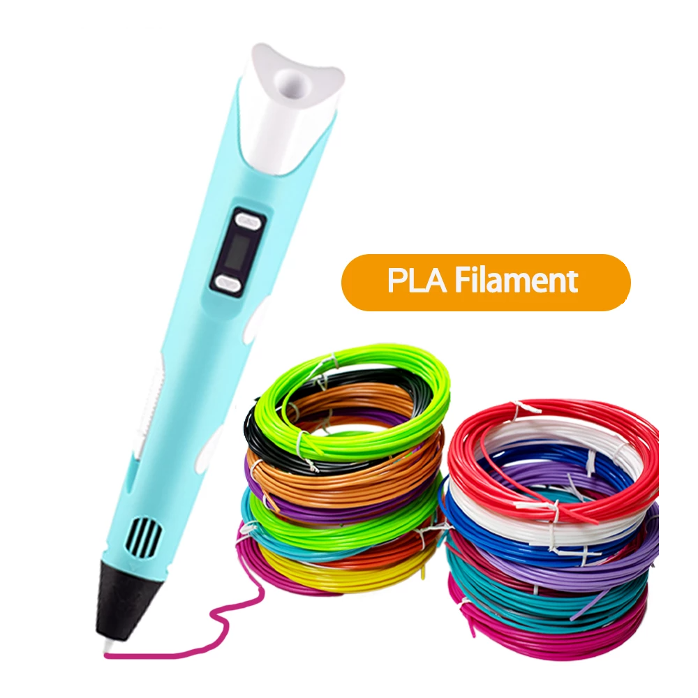 3D Printing Pen with USB PLA Filament Set for Kids and Artists
