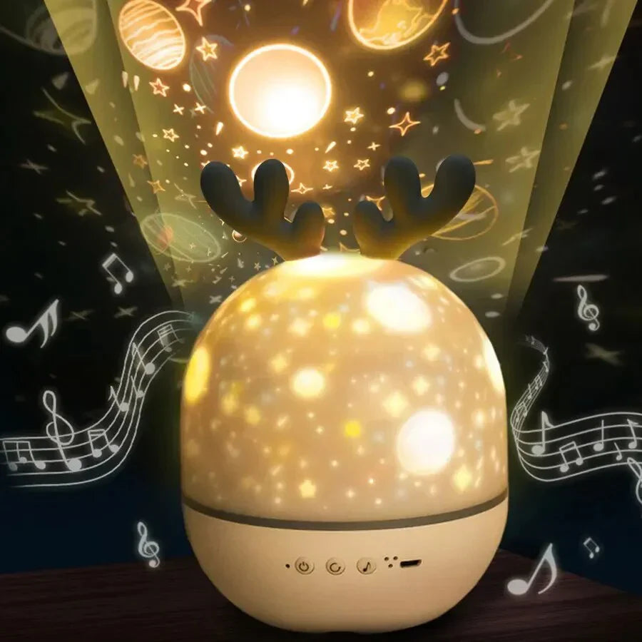 StarryDream Night Light Projector with 6 Patterns