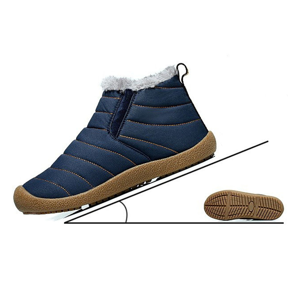 Men's Waterproof Insulated Ankle Snow Boots
