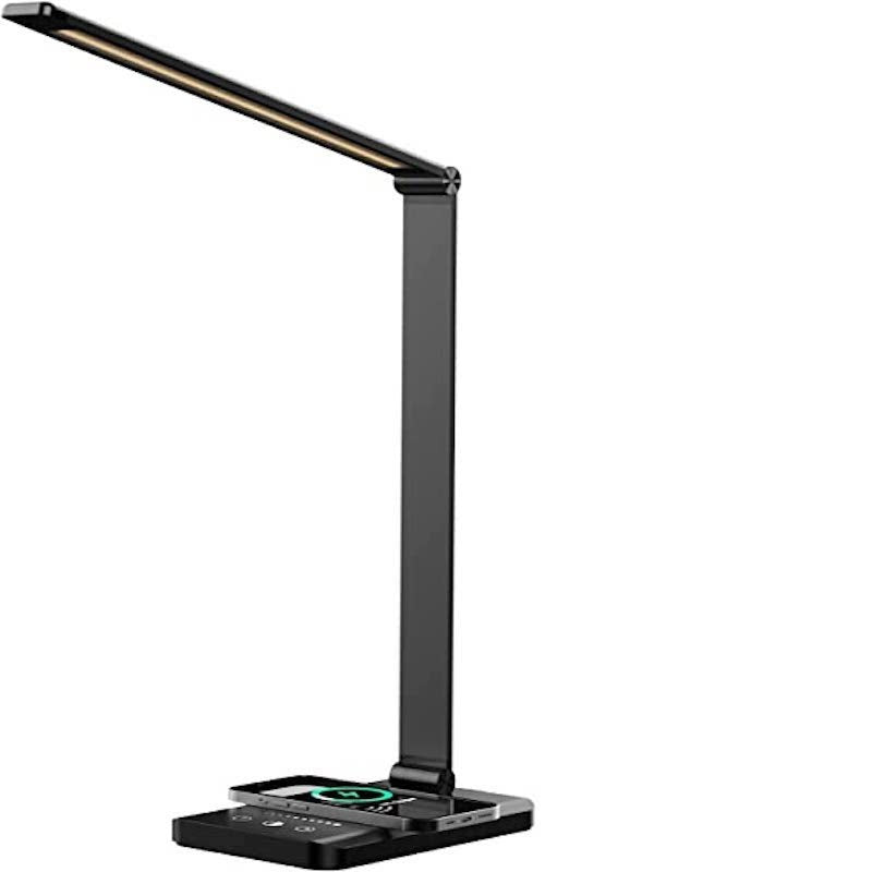 Dimmable LED Desk Lamp with USB Charging Port and Touch Control
