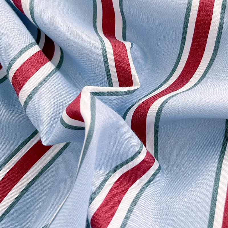 Nordic Stripes Cotton Bedding Set