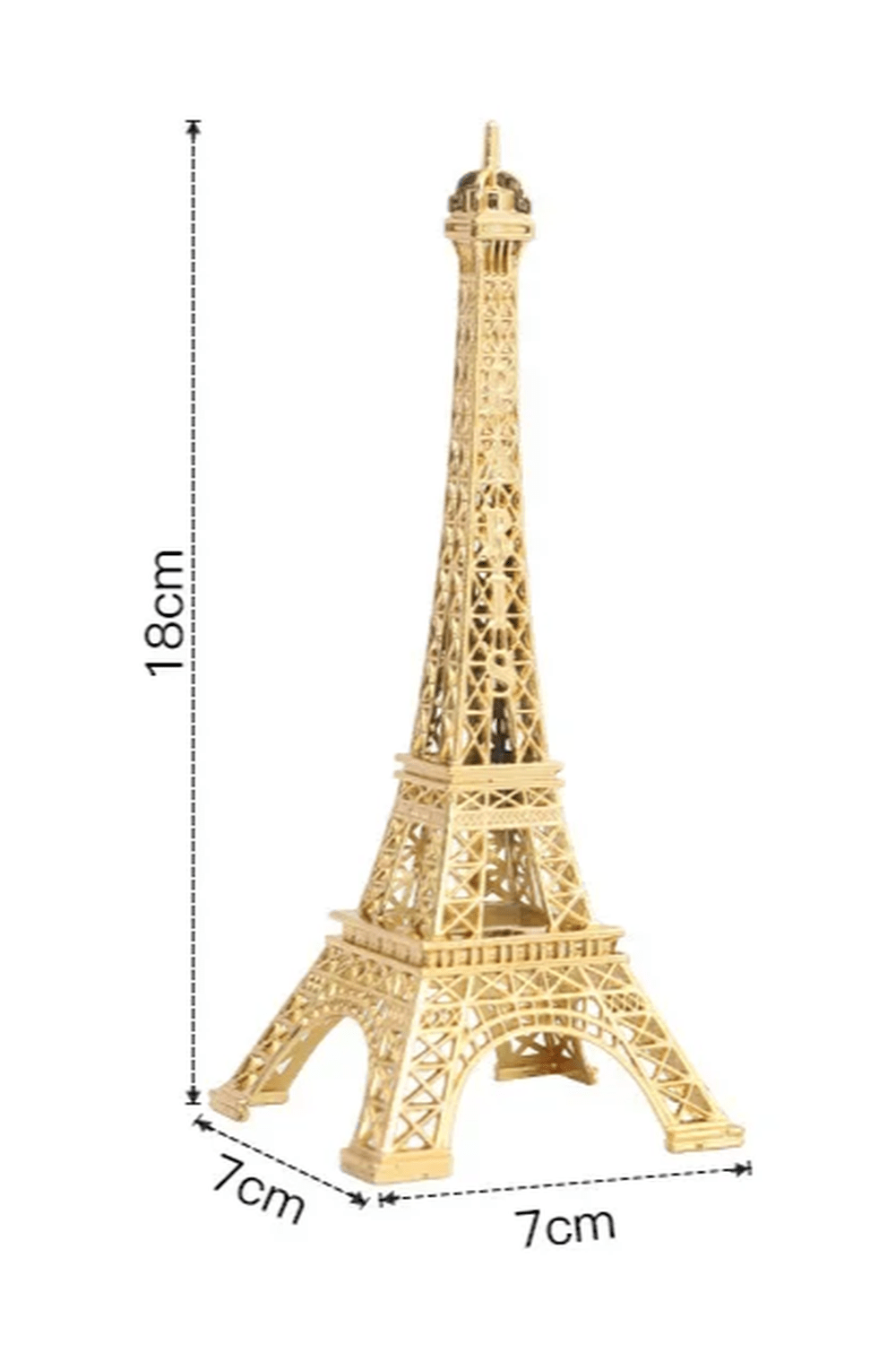Metal Eiffel Tower Figurine