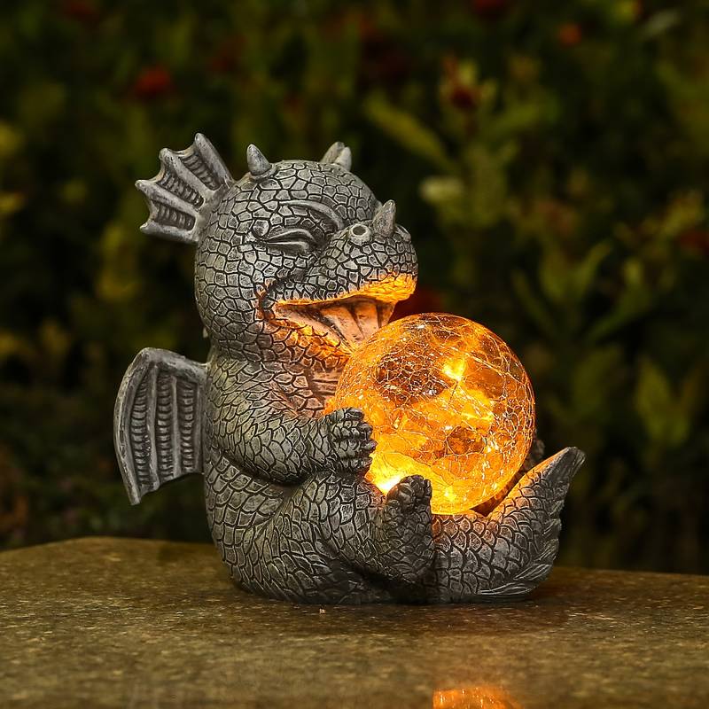 Dragon-Inspired Table Lamp with Warm Ambient Glow