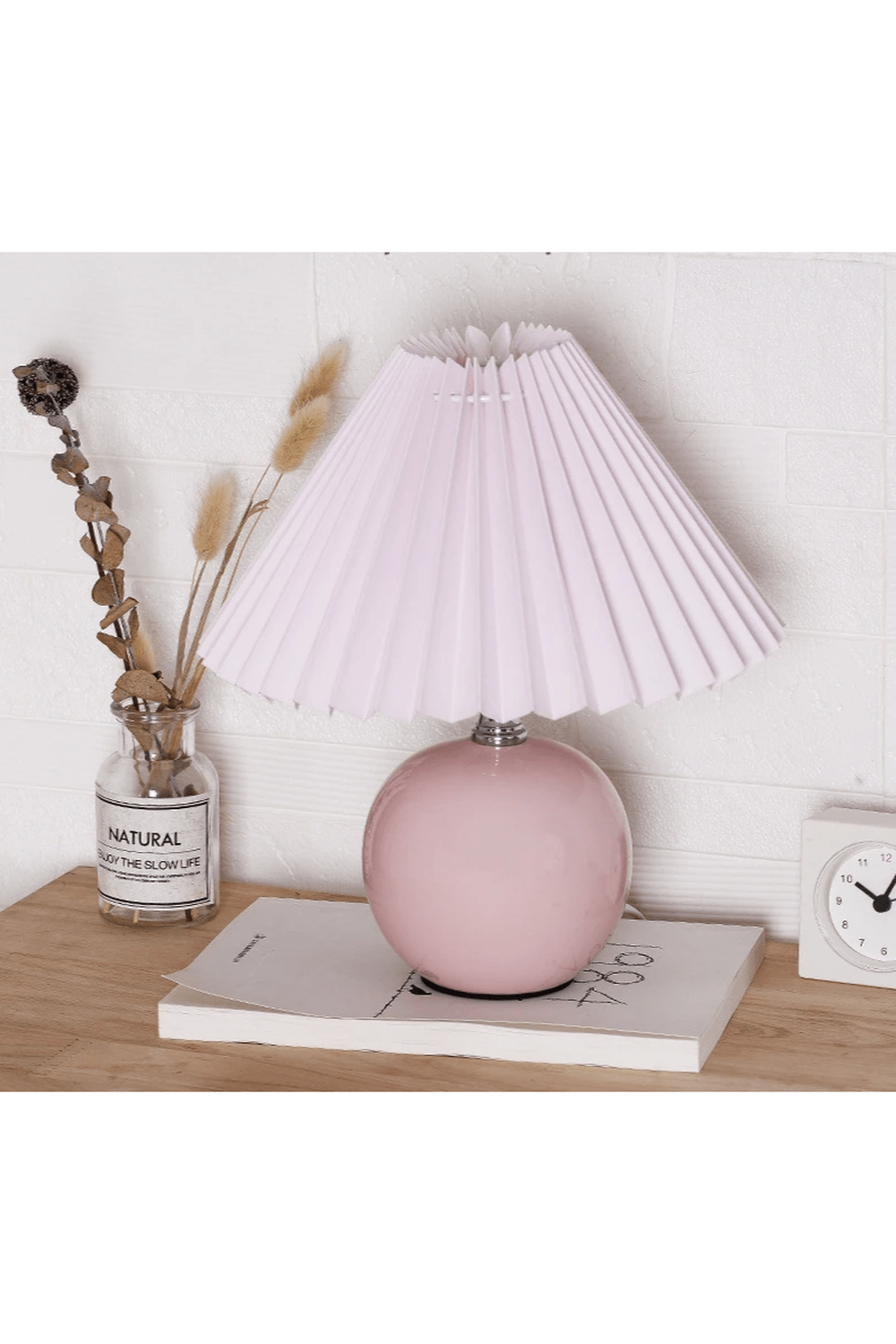 Vintage Ceramic Folding Table Lamp