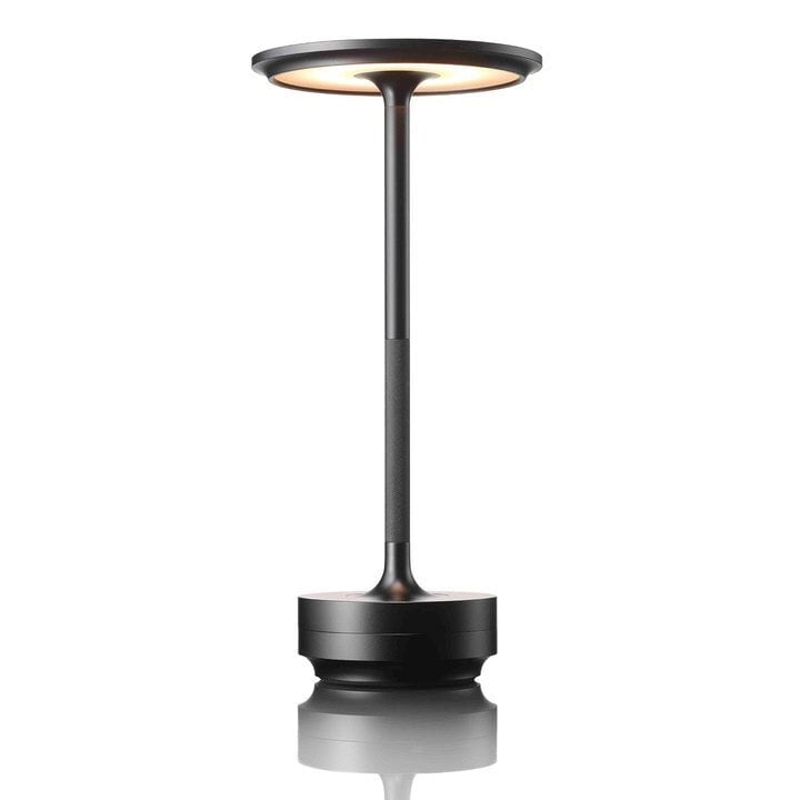 Cordless Dimmable Aluminum Table Lamp - Rechargeable Waterproof Desk Light