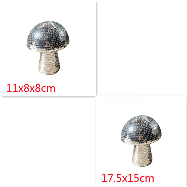 Mushroom Disco Ball Table Decoration