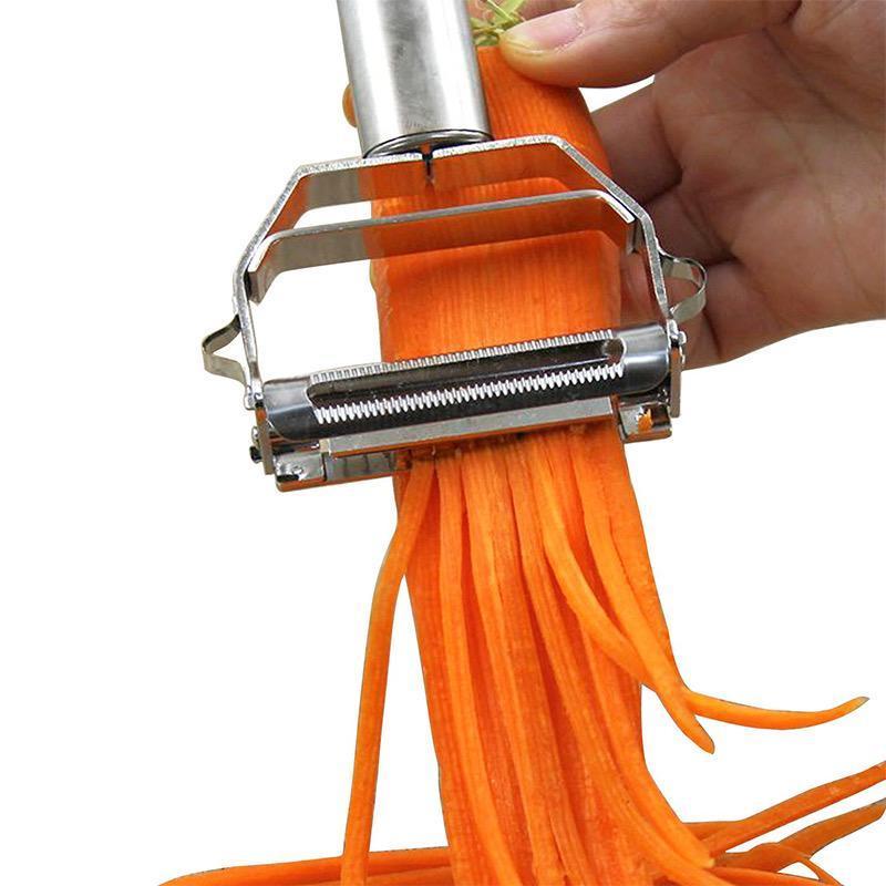 Stainless Steel Multifunctional Vegetable Peeler and Julienne Cutter