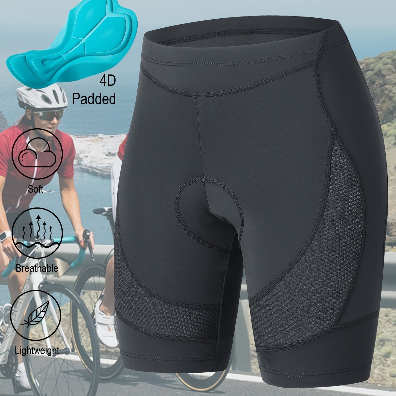 Women's Ergonomic Cycling Pants with Breathable Stretch Fabric