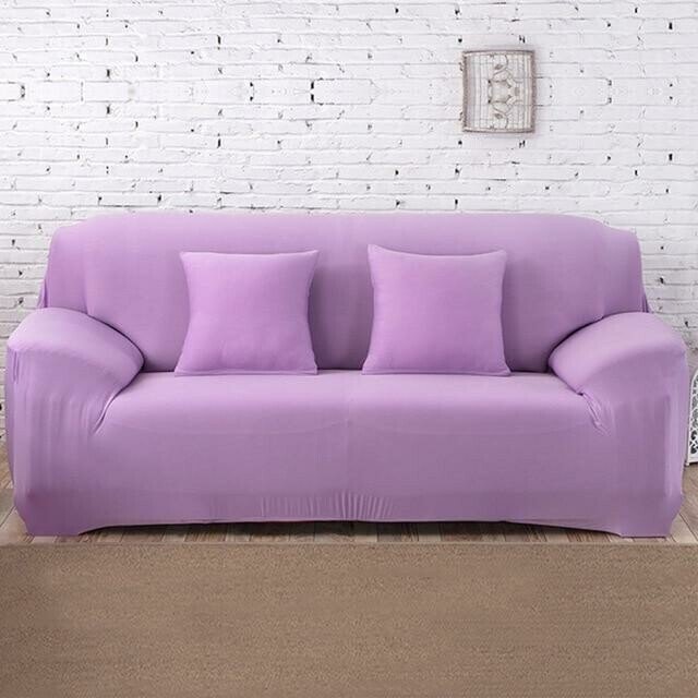 Stretchable Slipcover Sofa Protector in Plain Color