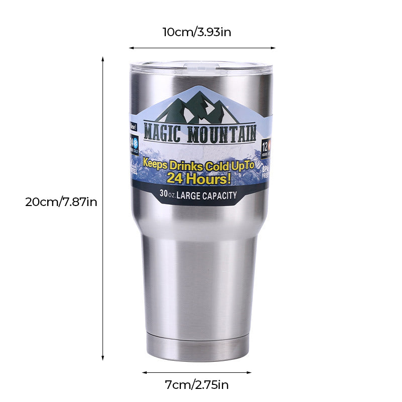 30 oz Stainless Steel Insulated Thermos Flask