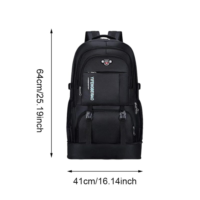 Waterproof Hiking Backpack with Large Capacity and Ergonomic Design