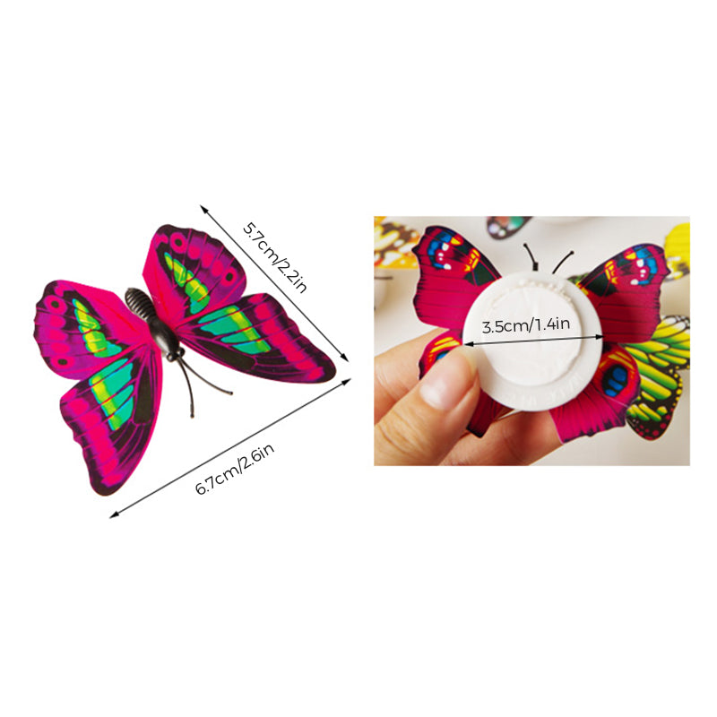 3D LED Butterfly Night Light Decoration