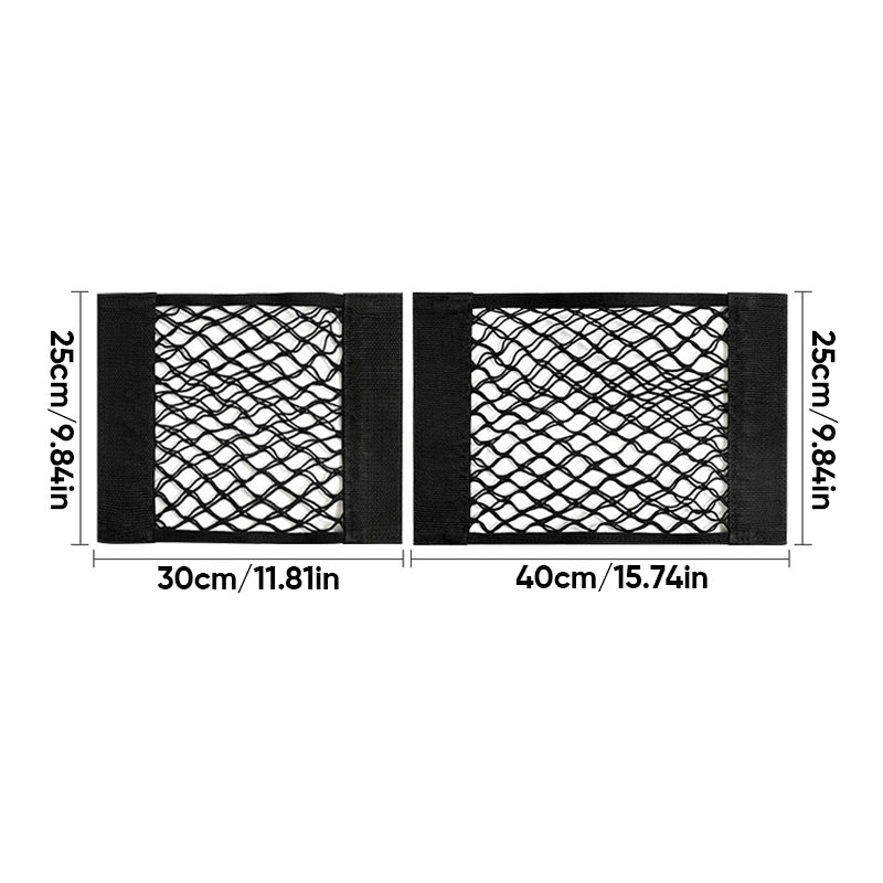 Stretchable Mesh Storage Bag with Adhesive Tape