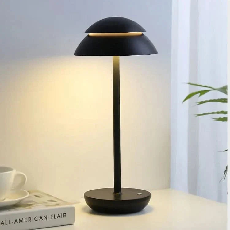 Cordless Scandinavian LED Table Lamp with Touch Dimming