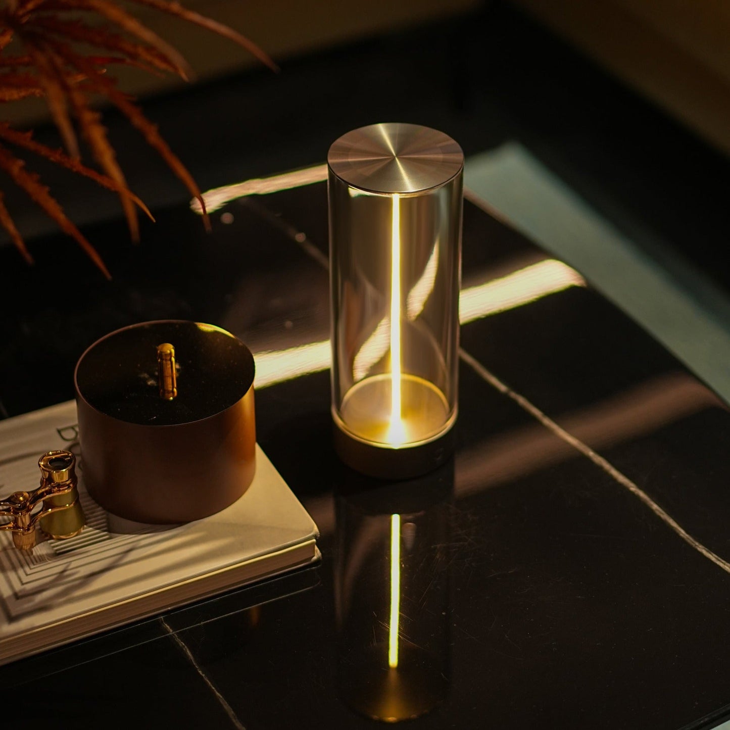 Portable Dimmable LED Lamp with Wireless Design