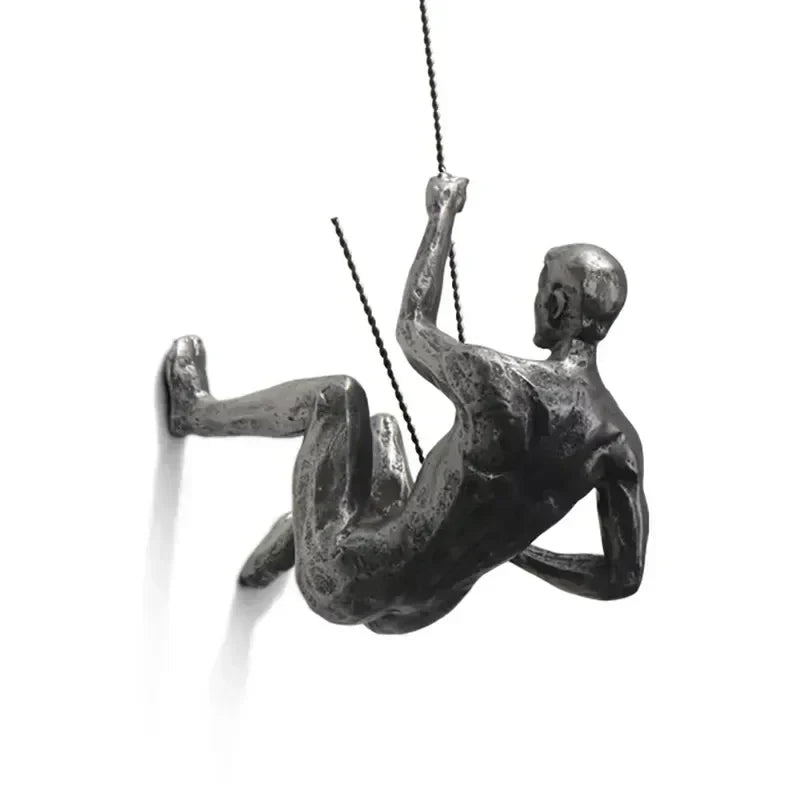 Decorative Climbing Wall Sculptures Set of 3