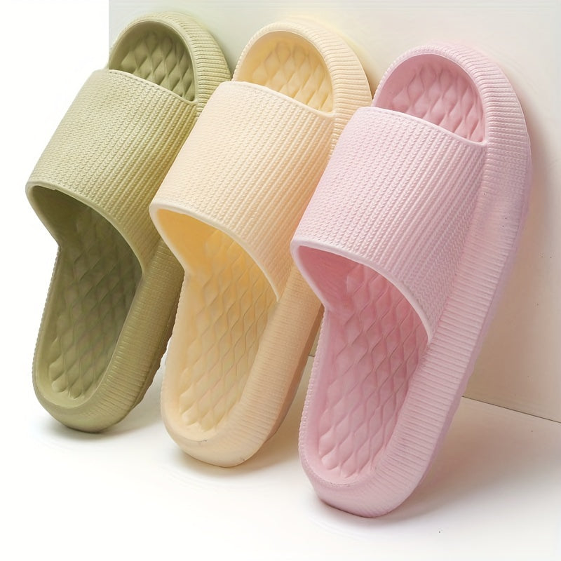 Unisex Non-Slip Flip Flops with Thick EVA Sole