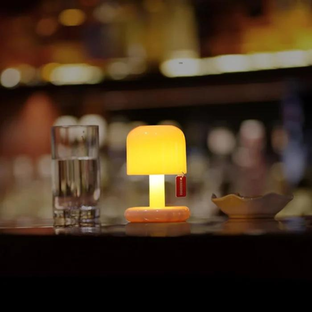 Compact USB Sunrise Lamp for Serene Ambient Lighting