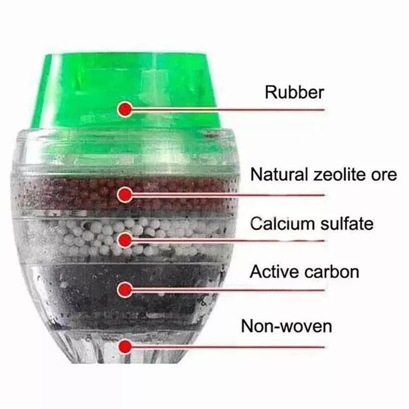5-Stage Activated Carbon Kitchen Faucet Tap