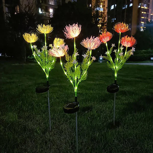 Flower-Shaped LED Garden Light