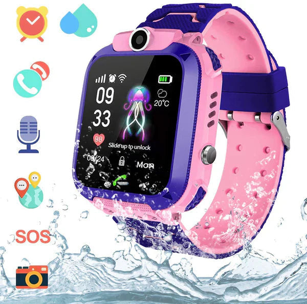 4G GPS Smartwatch for Kids with SOS Button and Two-Way Communication