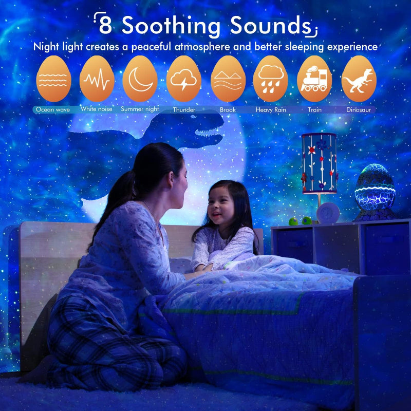 4 in 1 Star and Galaxy Projector with Bluetooth Speaker