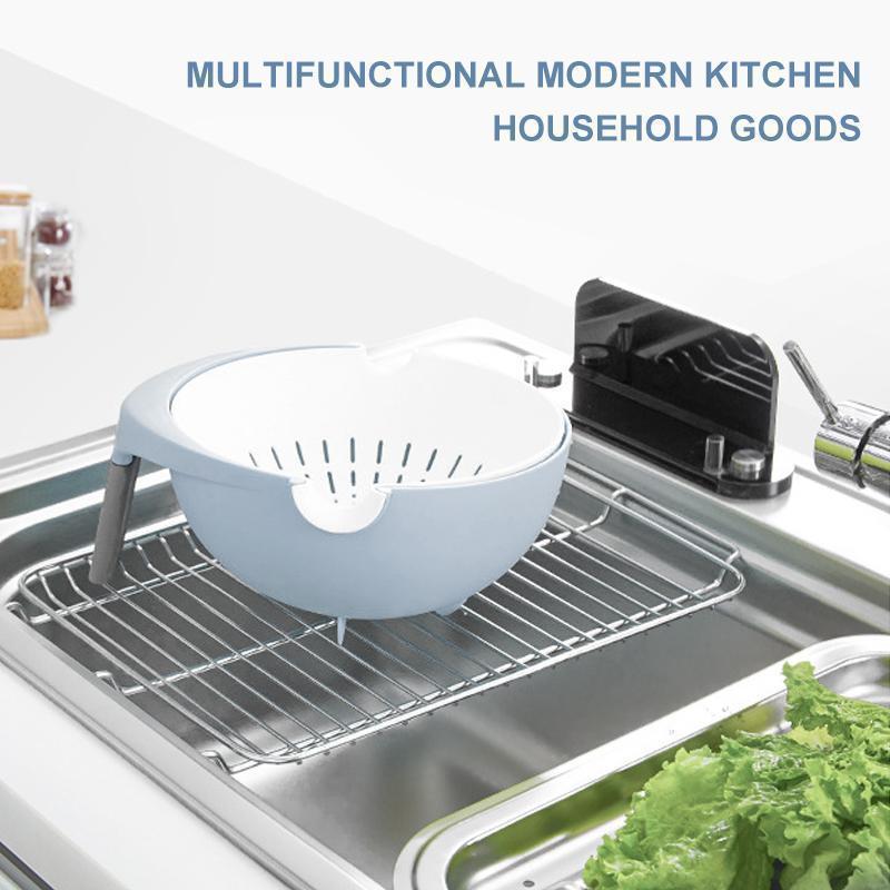 3-in-1 Water-Saving Strainer and Serving Bowl