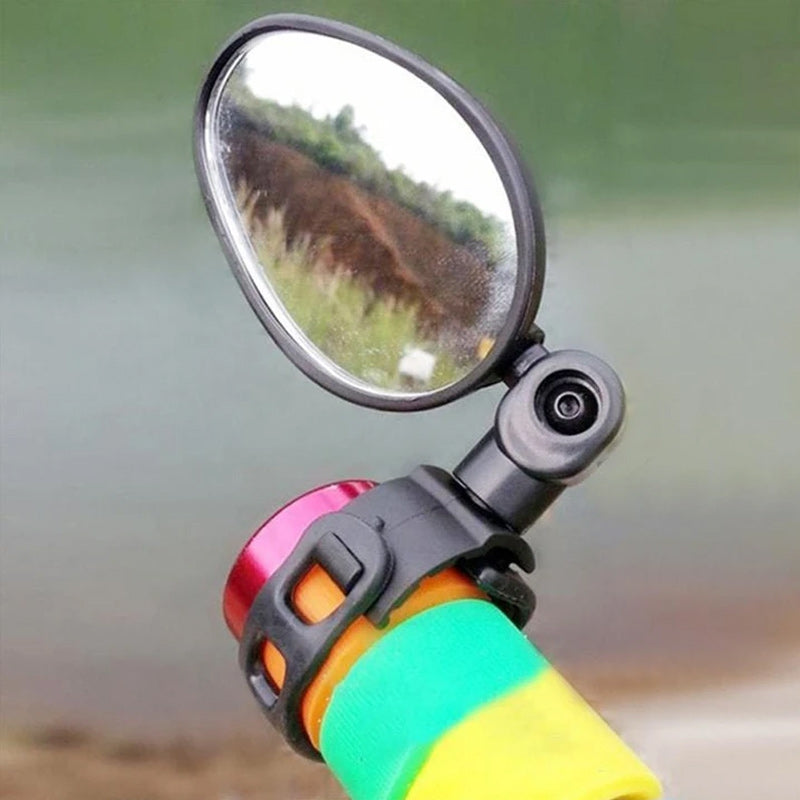 360 Degree Adjustable Rotating Rearview Mirror for Bikes and Motorcycles