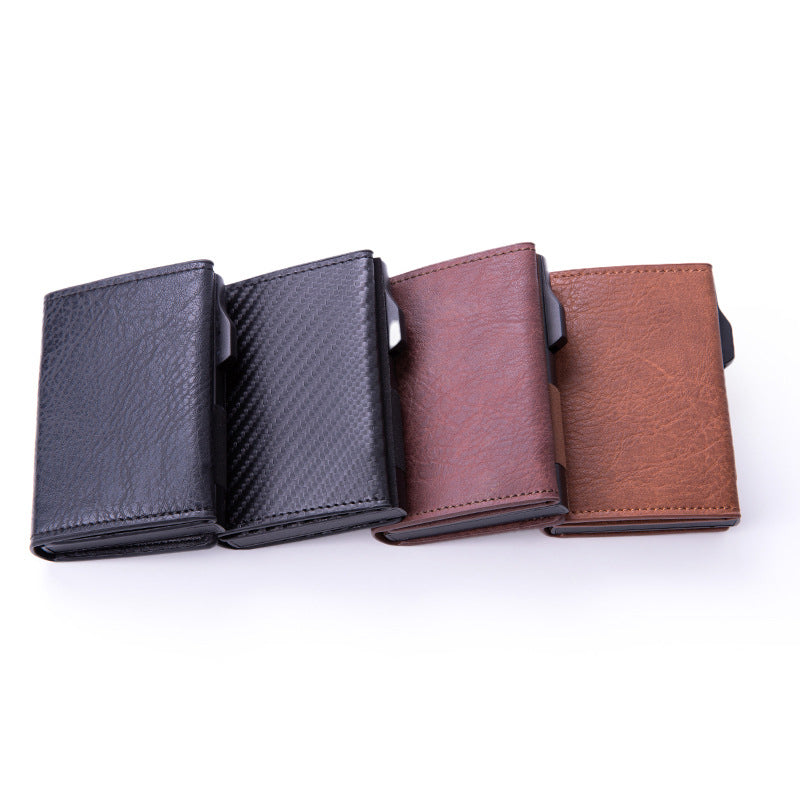 Automatic RFID-Blocking Side-Slider Card Holder