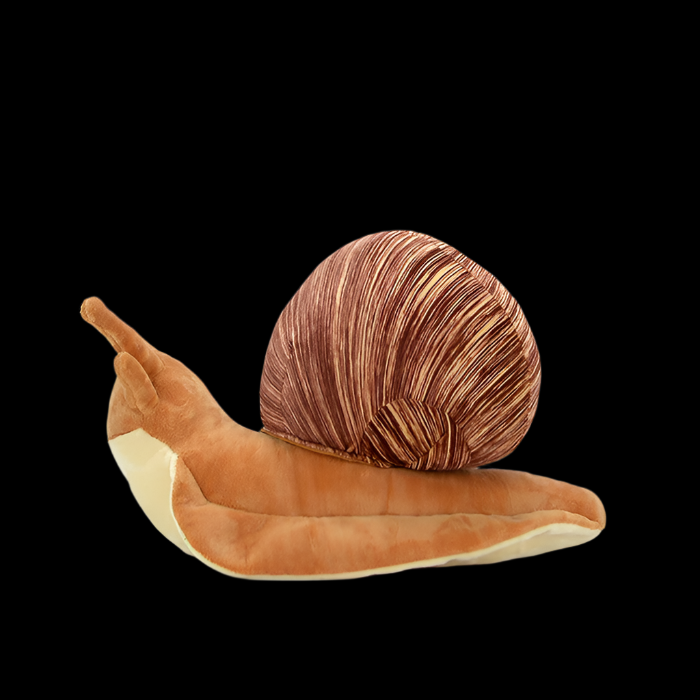 Soft Plush Snail Stuffed Toy for Ages 3+