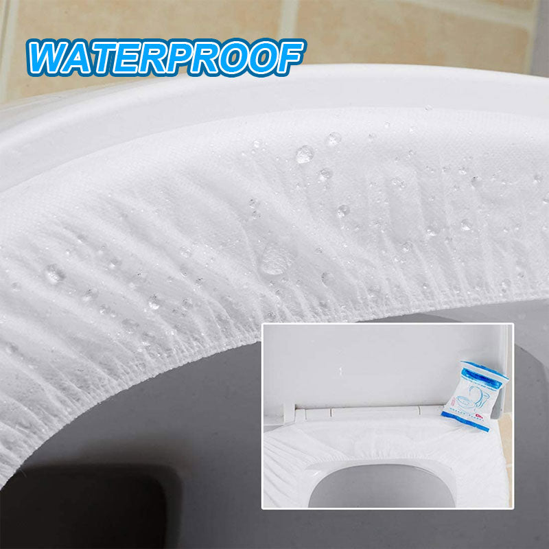 Disposable Toilet Seat Covers - Individually Wrapped, Water-Resistant, Hygienic Protection