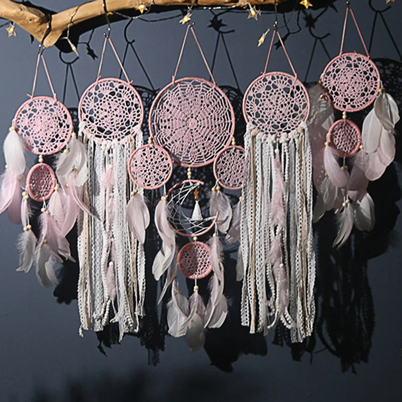 Bohemian Dreamcatcher Wall Art Set