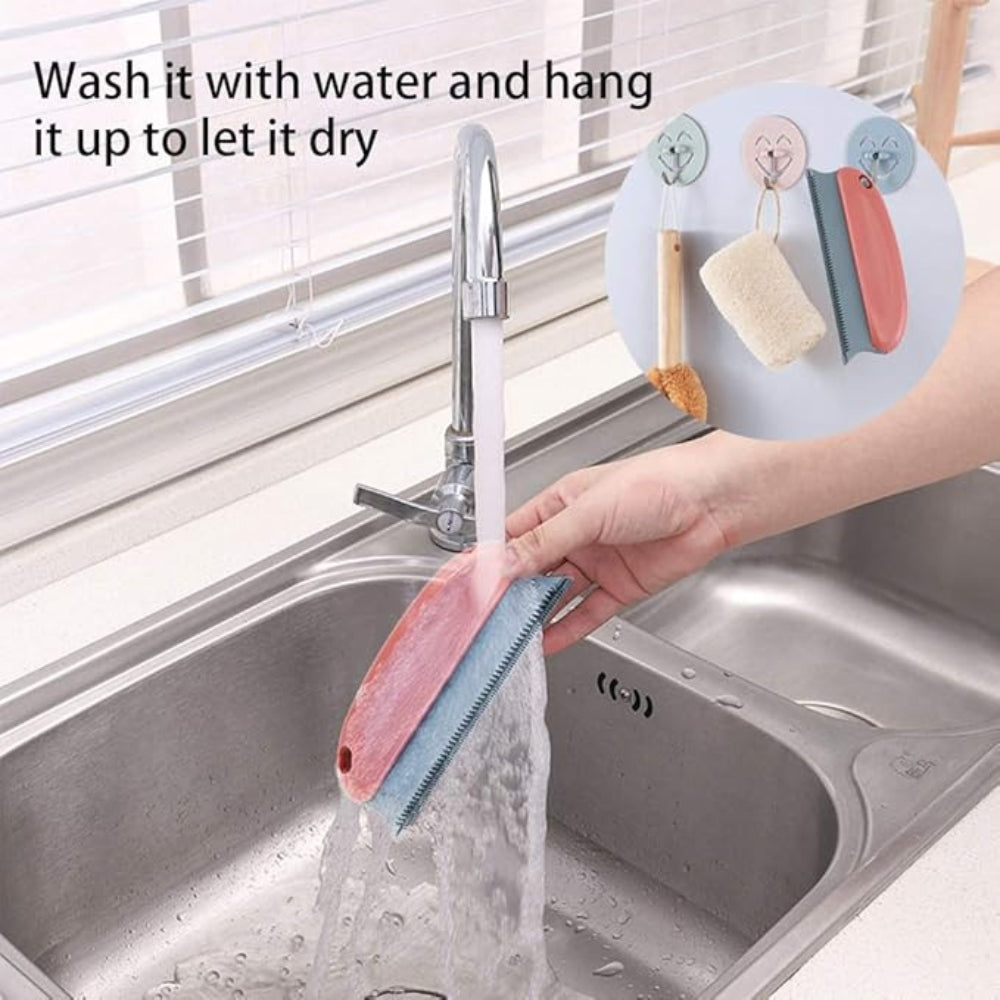 Pet Hair Remover Brush with Soft Rubber Bristles