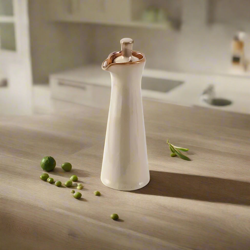 Ceramic Olive Oil and Soy Sauce Dispenser