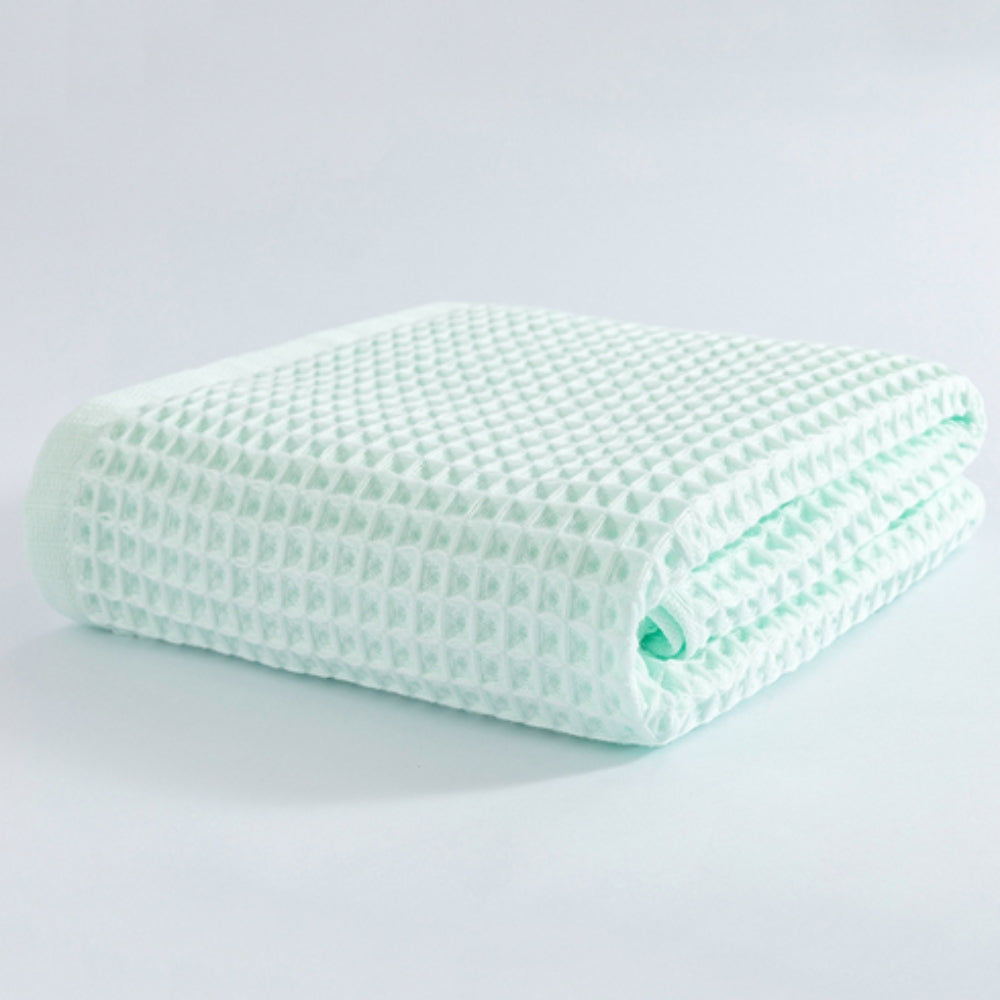 Soft Waffle Cotton Bath Towel