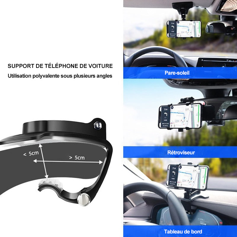 360° Rotating Universal Phone Clip Holder