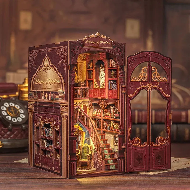 DIY Vintage Library Book Nook Kit