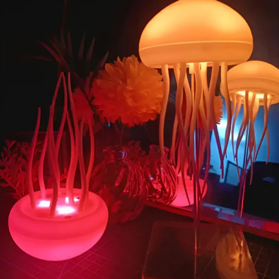 Voice-Activated Colorful LED Table Lamp