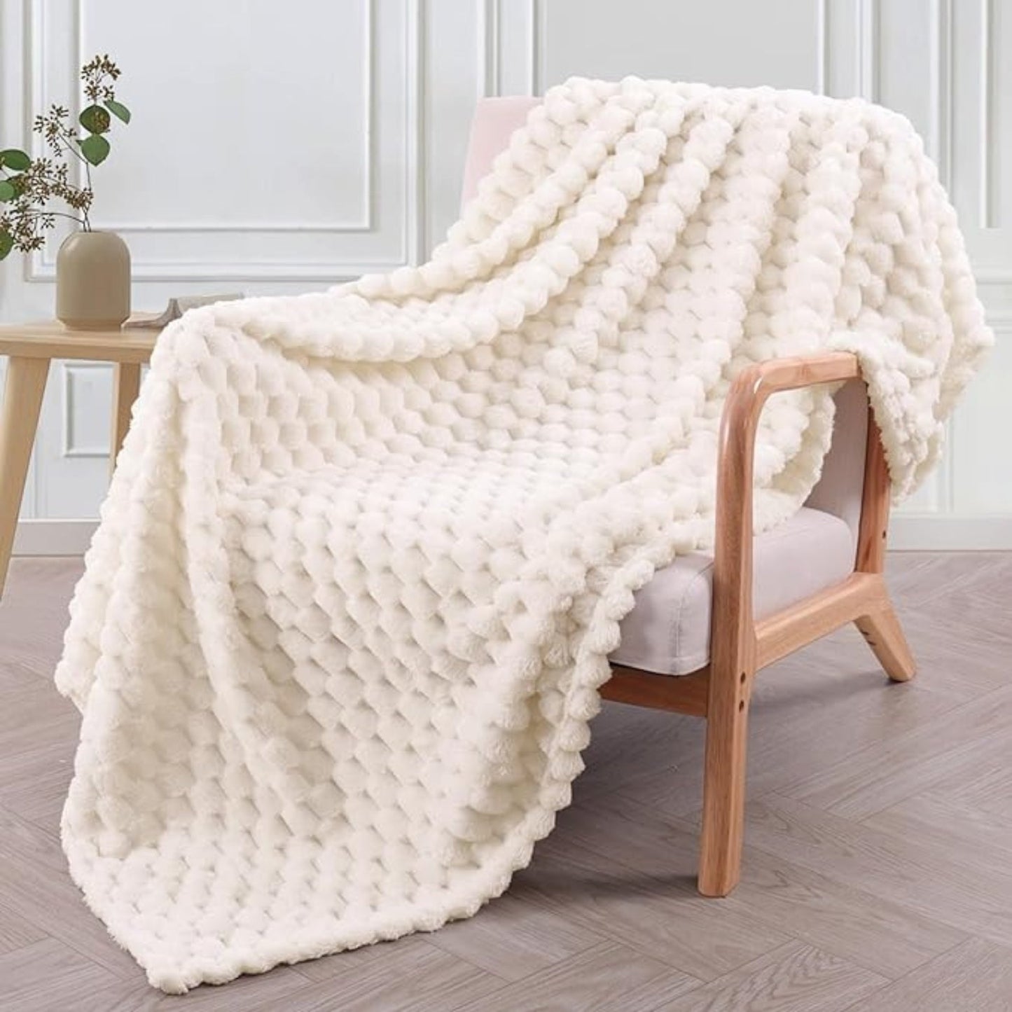 Ultra-Plush Marshmallow Comfort Throw Blanket