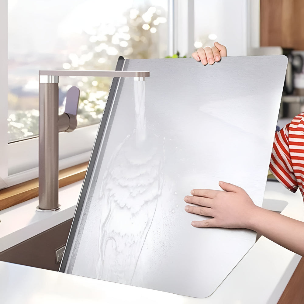 Stainless Steel Non-Slip Chopping Board