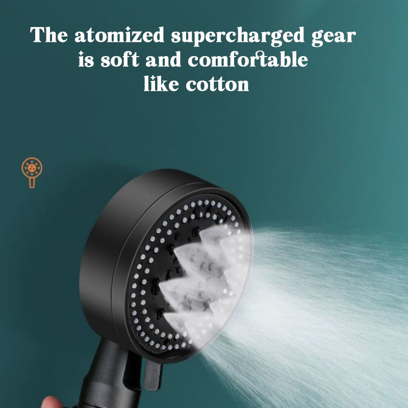 High-Pressure Multifunctional Shower Head with Five Modes