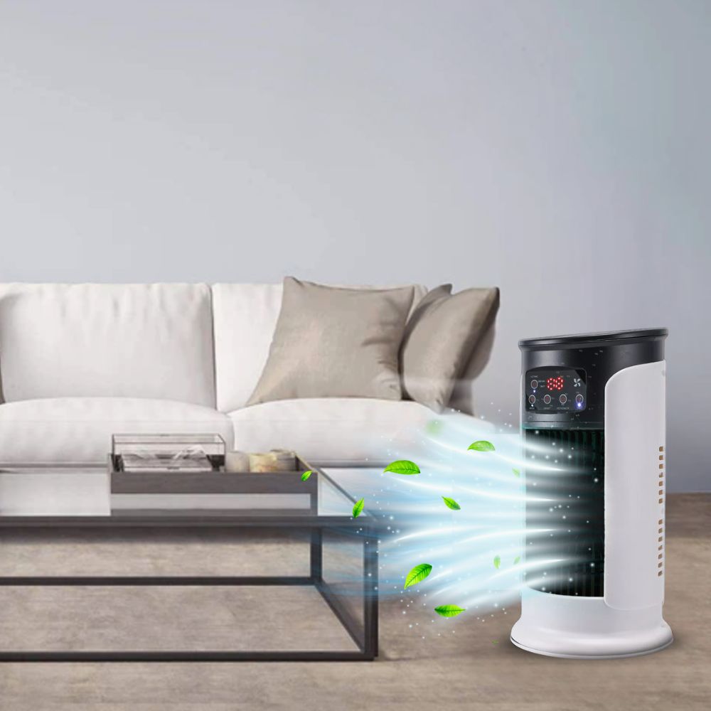 Portable Windowless Air Conditioner with Cooling and Humidifier Functions